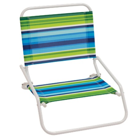 Rio Brands Multicolored Beach Folding Chair SC560-1802PK8